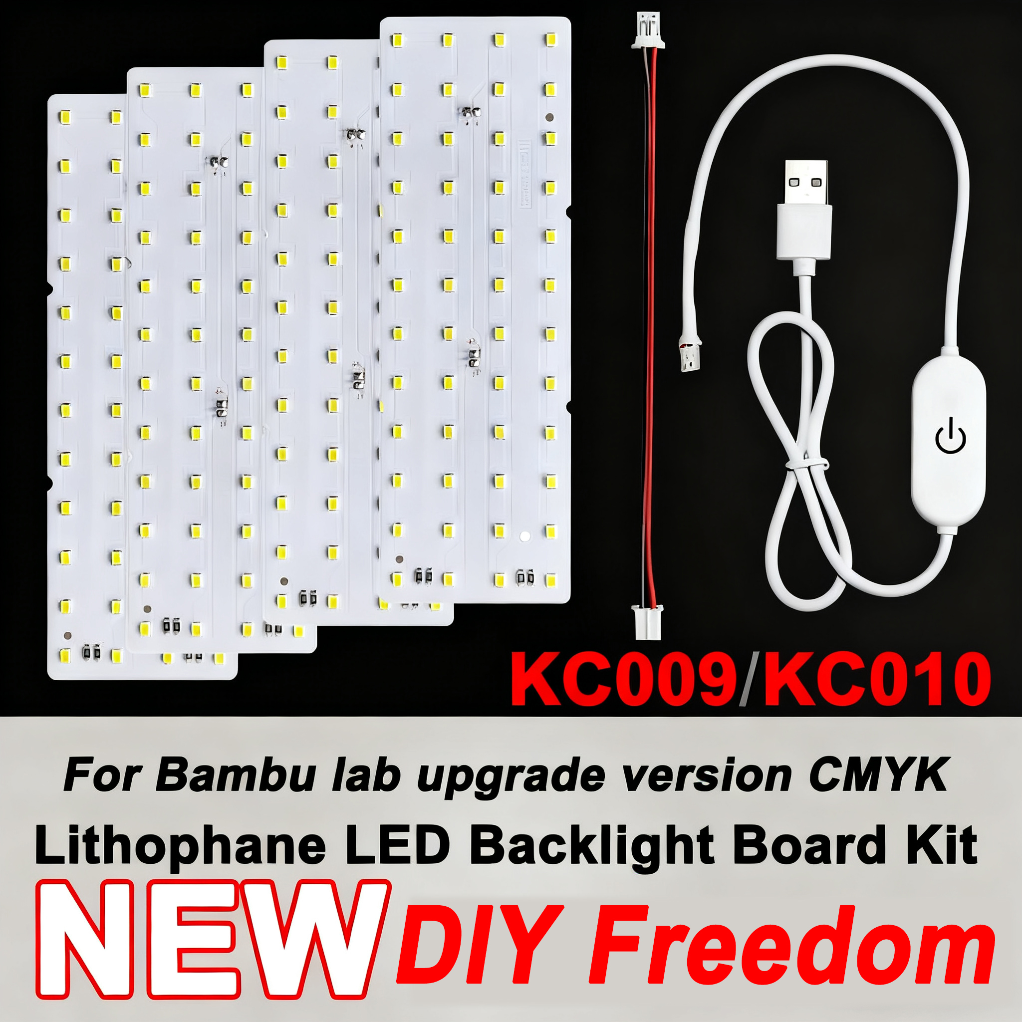 3D Printing Maker - KC010 Lithophane CMYK PLAFilament 3D FDM