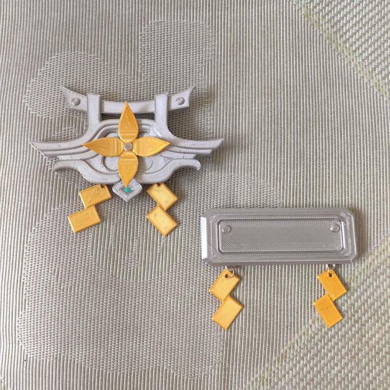 3D Printing Game - Hoshimi Miyabi Cosplay Headwear HairpinProps Game