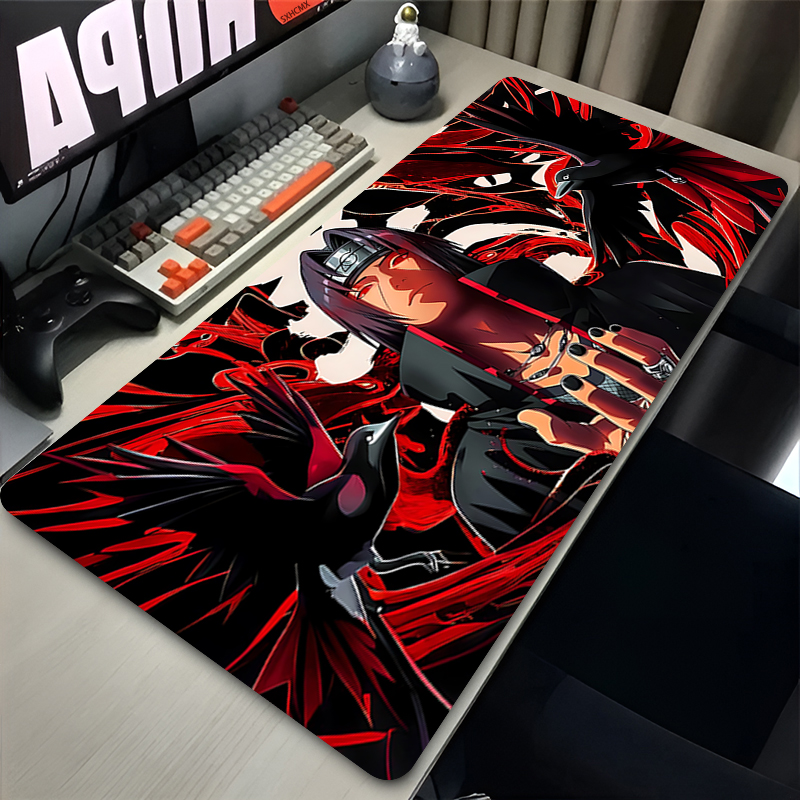 3D Printing Keyboard - Mouse Pad Gamer Larger XXL Uchiha