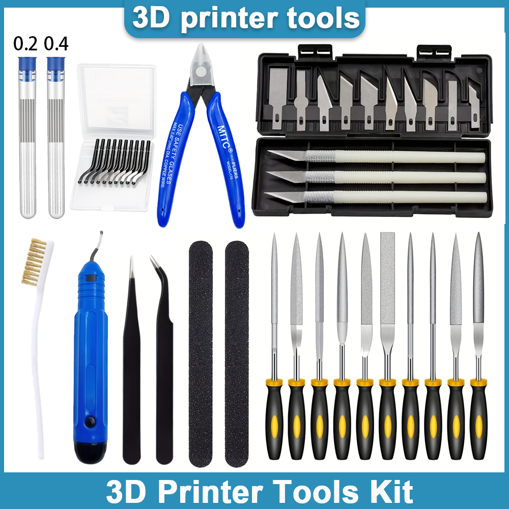 3D Printing Maker - 3D Printer Tools Kit Nozzle Cleaning