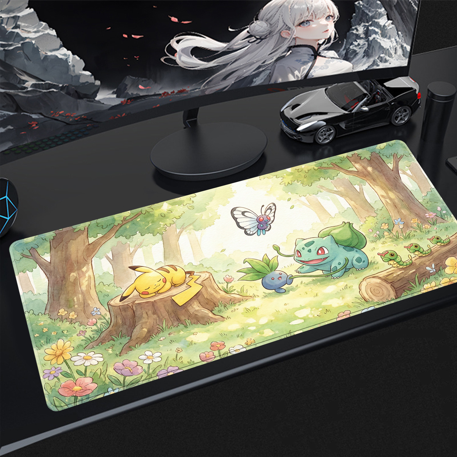 3D Printing Keyboard - Kawaii Mouse Pad Gaming PC Accessories