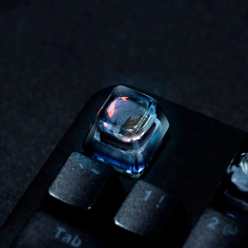 3D Printing Ultem - Original Chinese Style Koi Fish Keycap