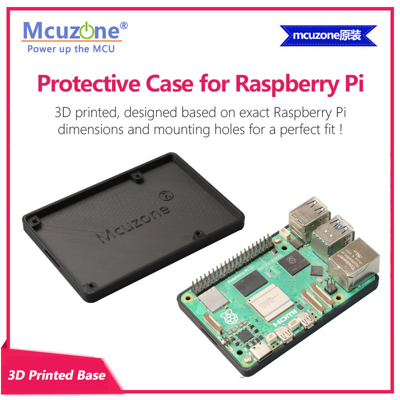 Protective Case for Raspberry  - Raspberry Pi 3D Print reseña y precio