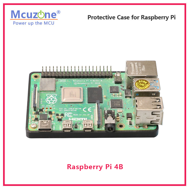 Protective Case for Raspberry  - Raspberry Pi 3D Print reseña y precio