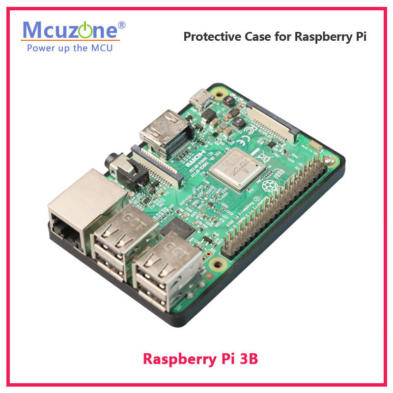 Protective Case for Raspberry  - Raspberry Pi 3D Print reseña y precio
