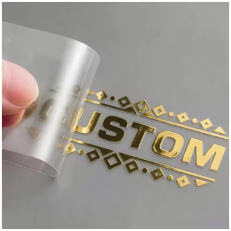 Custom 3D Gold Transfer Sticke - 3D Printing Gold reseña y precio