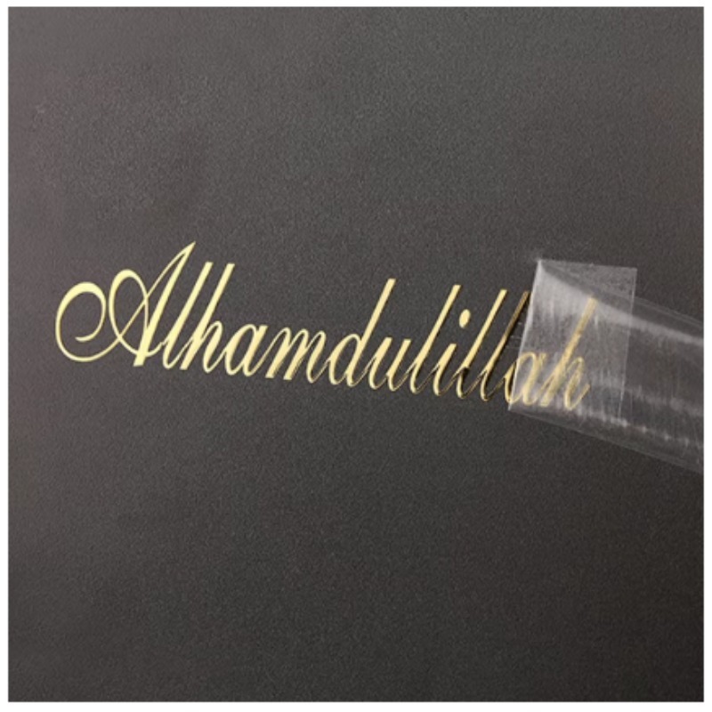 Custom 3D Gold Transfer Sticke - 3D Printing Gold reseña y precio