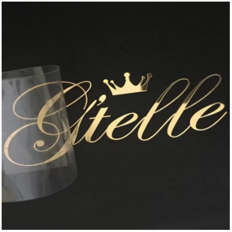 Custom 3D Gold Transfer Sticke - 3D Printing Gold reseña y precio