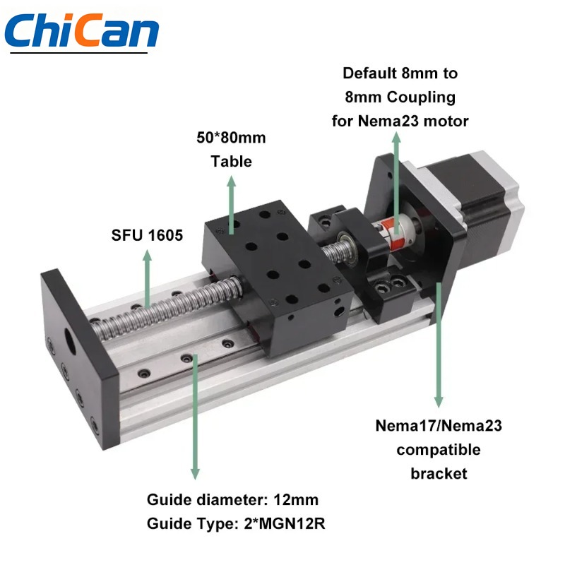 【specialized】CNC Ball Screw Li - Linear Guide Rail reseña y precio