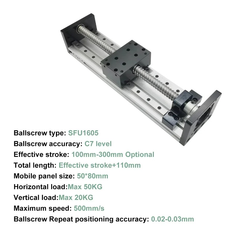【specialized】CNC Ball Screw Li - Linear Guide Rail reseña y precio