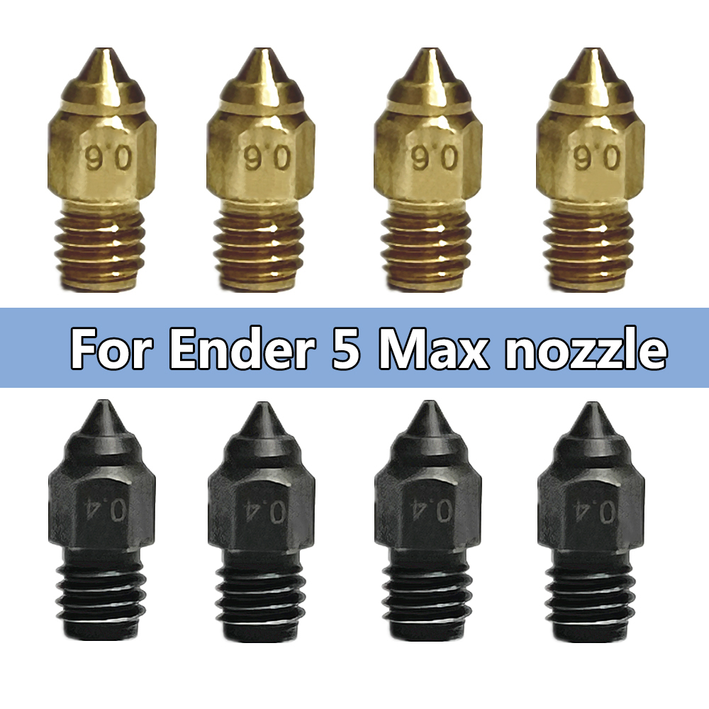 3Pcs Nozzles For Ender 5 Max B - Nozzle 0.4Mm Hardened reseña y precio