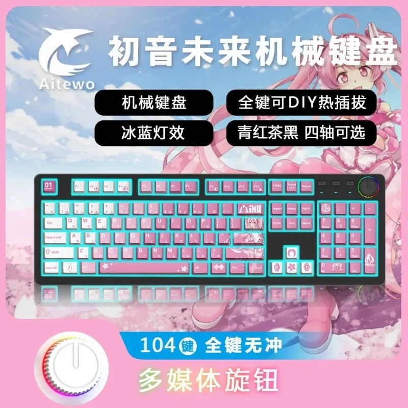 Hatsune Miku animation full ke - 3D Printing Keyboard reseña y precio