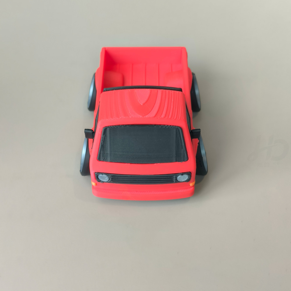 Retro T3 Pickup Truck 3D Print - 3D Printing Diecast Cars reseña y precio