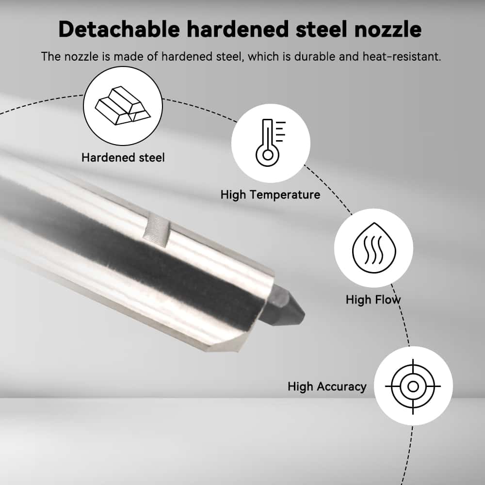 For Bambu Lab P2S H2C Upgraded - Nozzle 0.4Mm Hardened reseña y precio