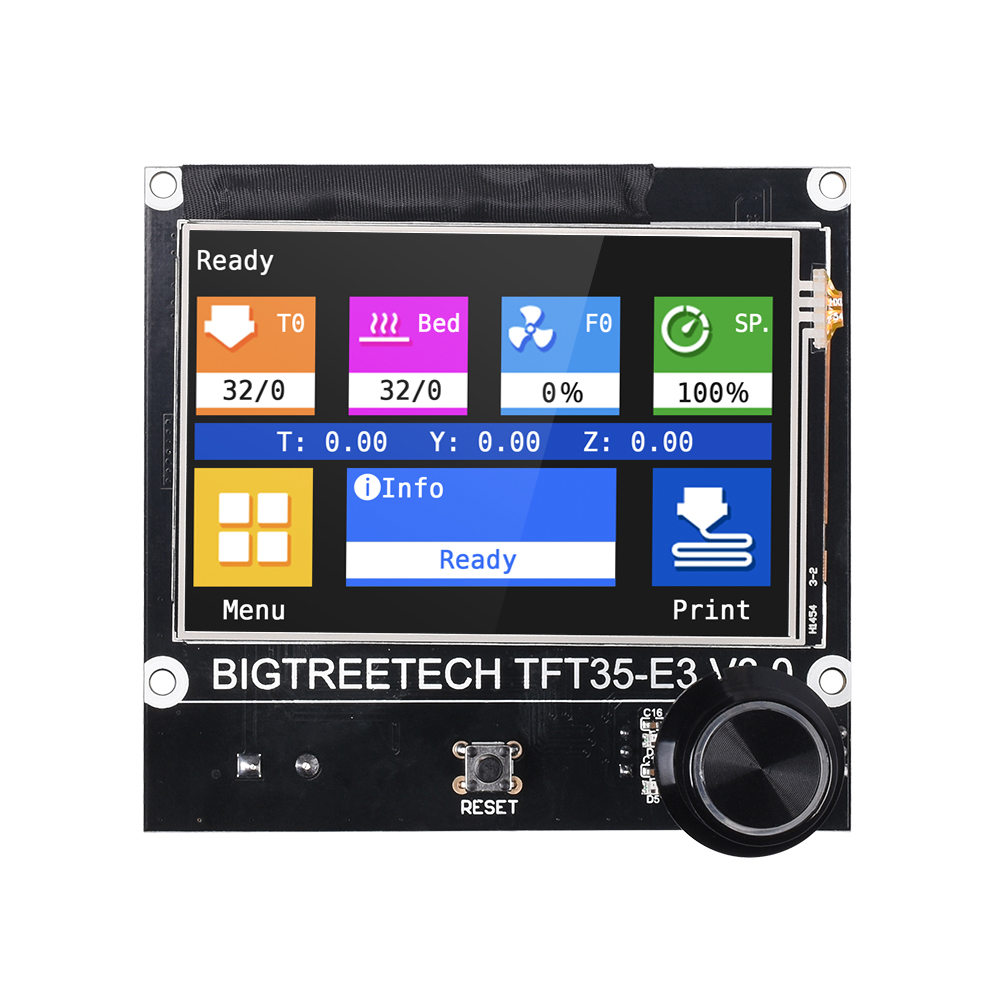 BIGTREETECH TFT35 E3 V3.0 3D P - Pei Sheet reseña y precio