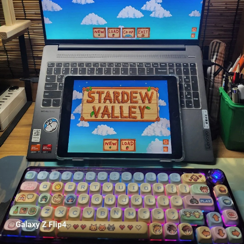Stardew Valley 78 Keycaps Pixe - 3D Printing Keyboard reseña y precio
