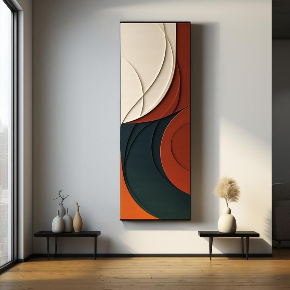 3D Minimalist Abstract Large T - 3D Printing Wall reseña y precio