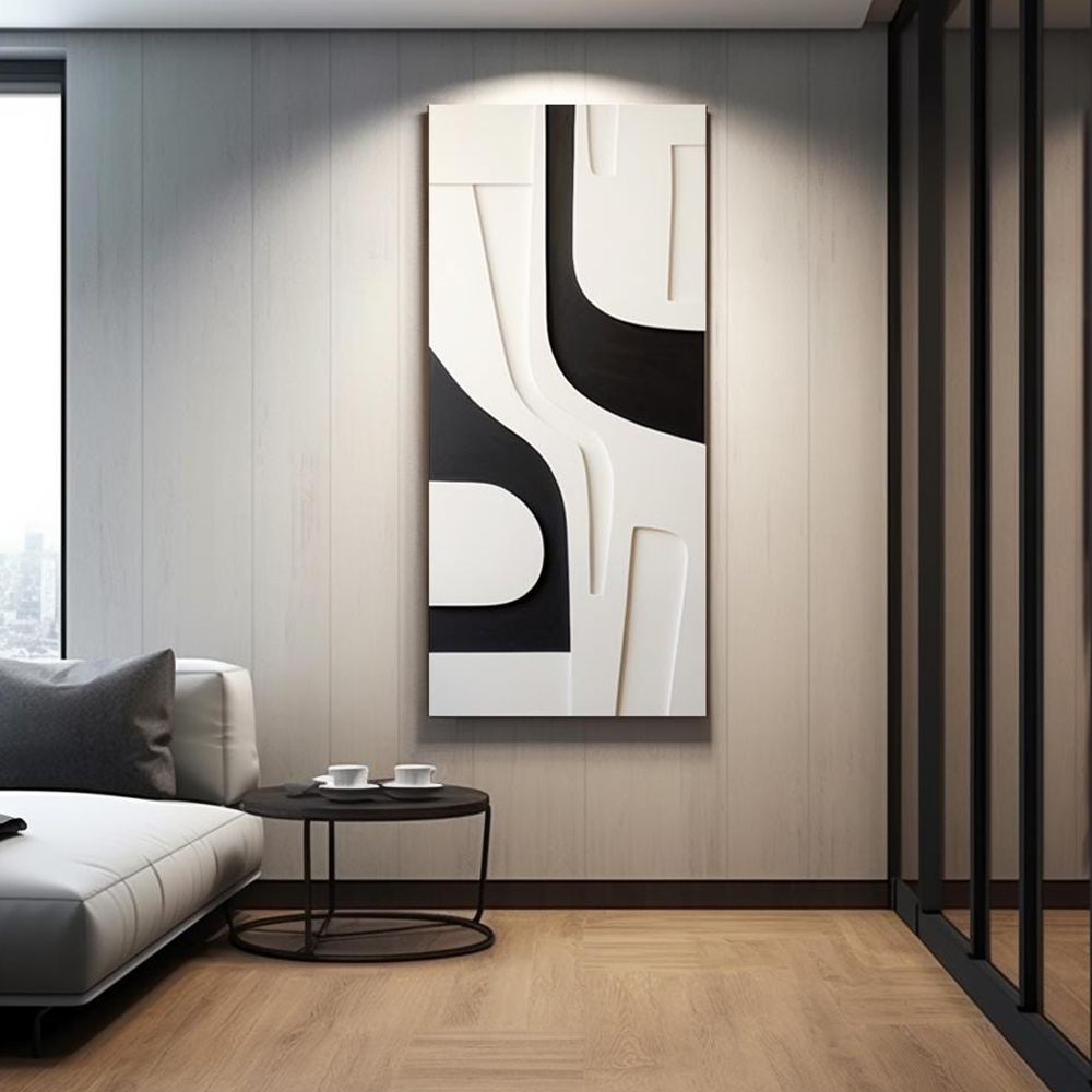 3D Minimalist Abstract Large T - 3D Printing Wall reseña y precio