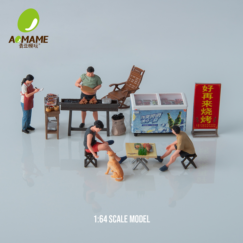 Kicarmod 1:64 Night Market Bar - 3D Printing Diecast Cars reseña y precio