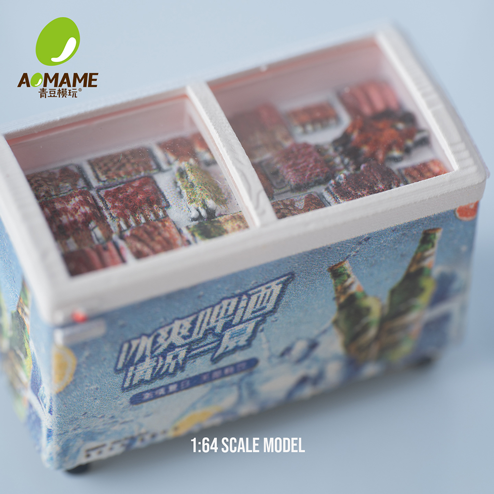 Kicarmod 1:64 Night Market Bar - 3D Printing Diecast Cars reseña y precio