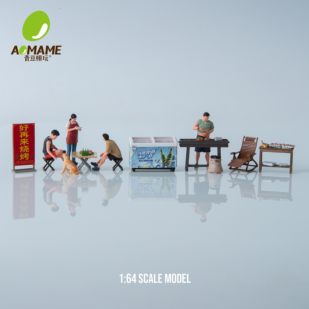 Kicarmod 1:64 Night Market Bar - 3D Printing Diecast Cars reseña y precio