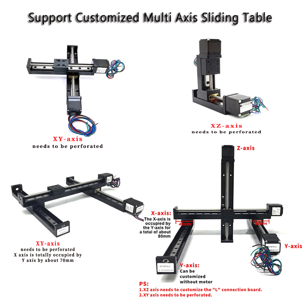 T-type Sliding Table Rail Line - Linear Guide Rail reseña y precio