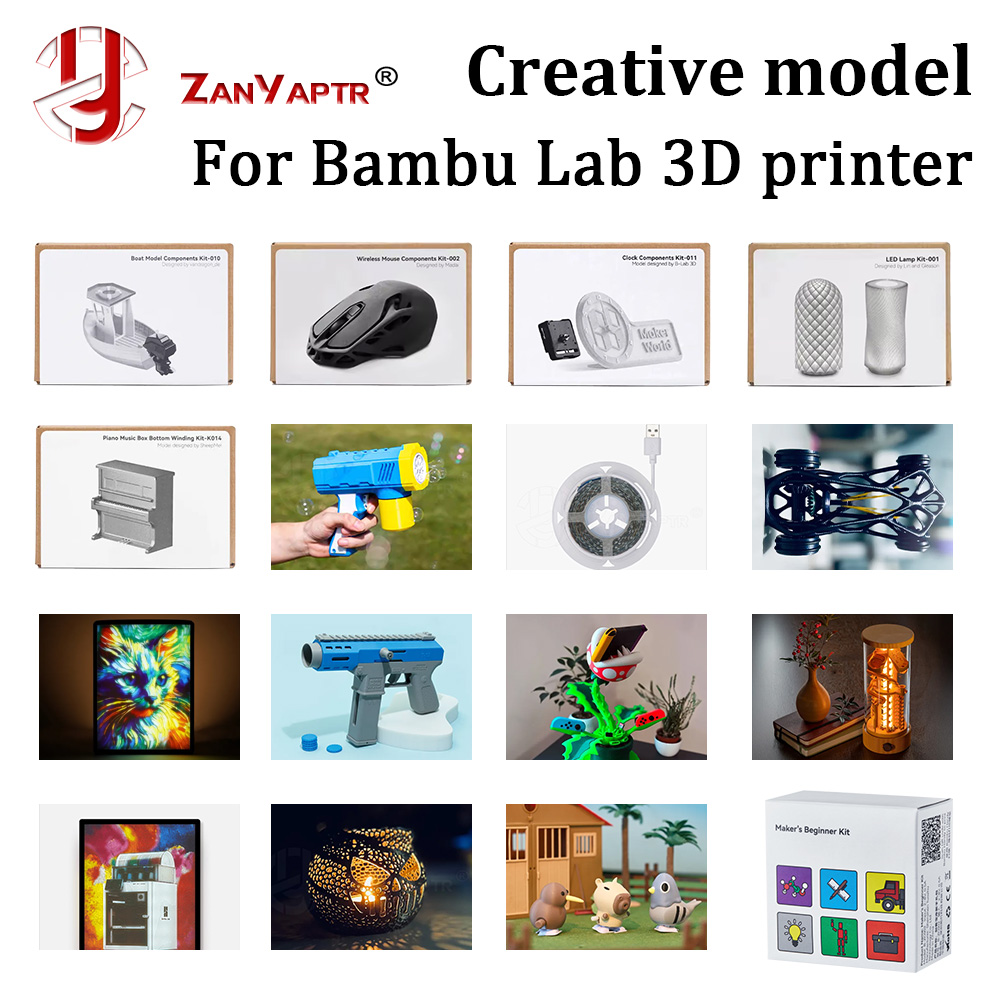 For Bambu Lab DIY Creative Mod - 3D Printing Maker reseña y precio