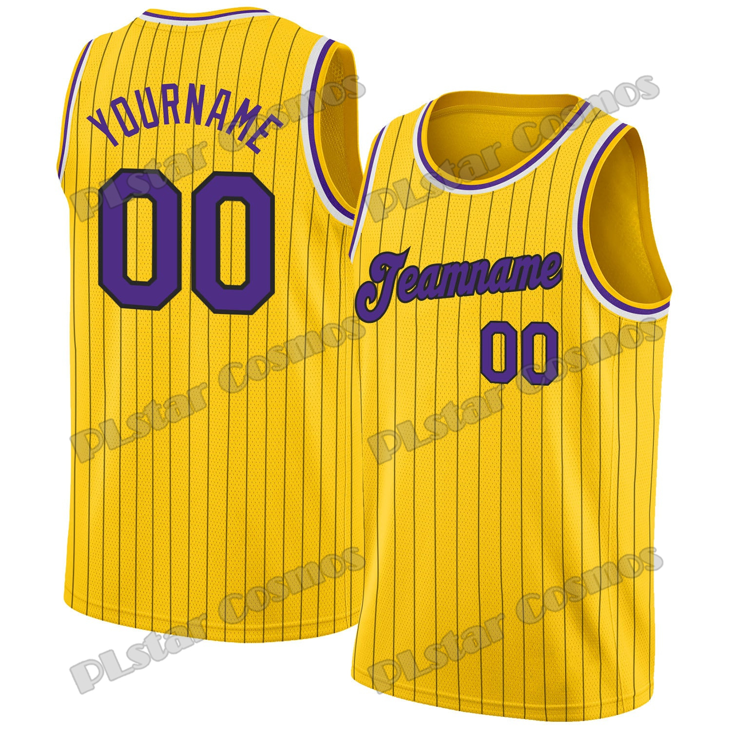 Custom Name Gold White Pinstri - 3D Printing Gold reseña y precio