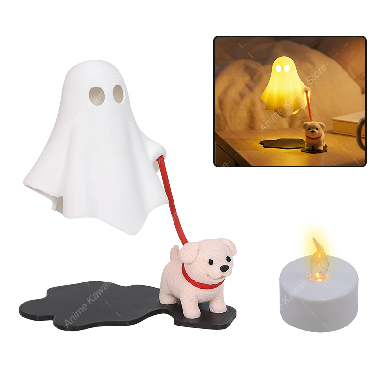 3D Printed Ghost With Dog Orna - 3D Printing Ghosting reseña y precio