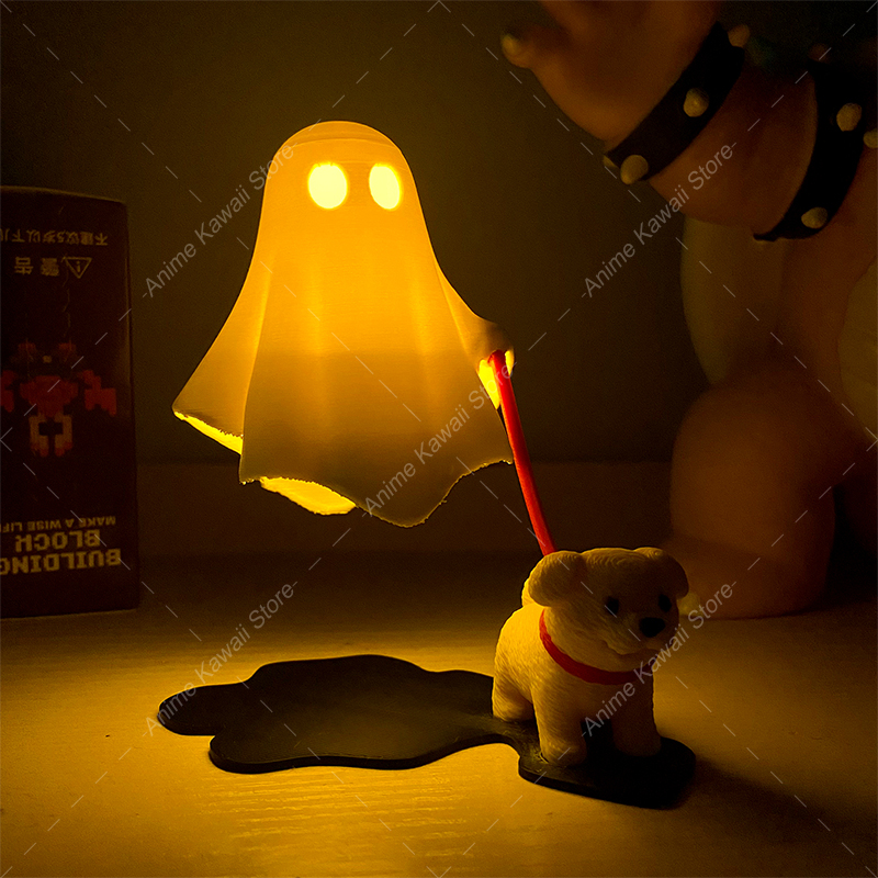 3D Printed Ghost With Dog Orna - 3D Printing Ghosting reseña y precio