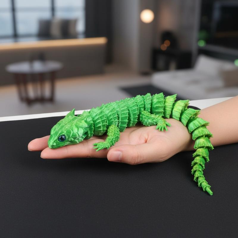 3D Printed Conjoined Lizard Ca - 3D Printing Ultem reseña y precio