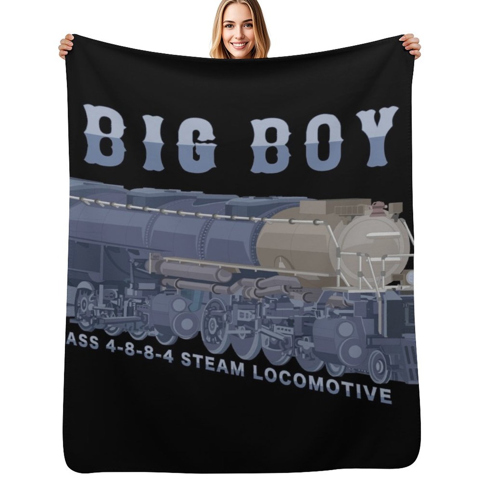 Big Boy Steam Train 4000 Class - 3D Printing Diagram reseña y precio