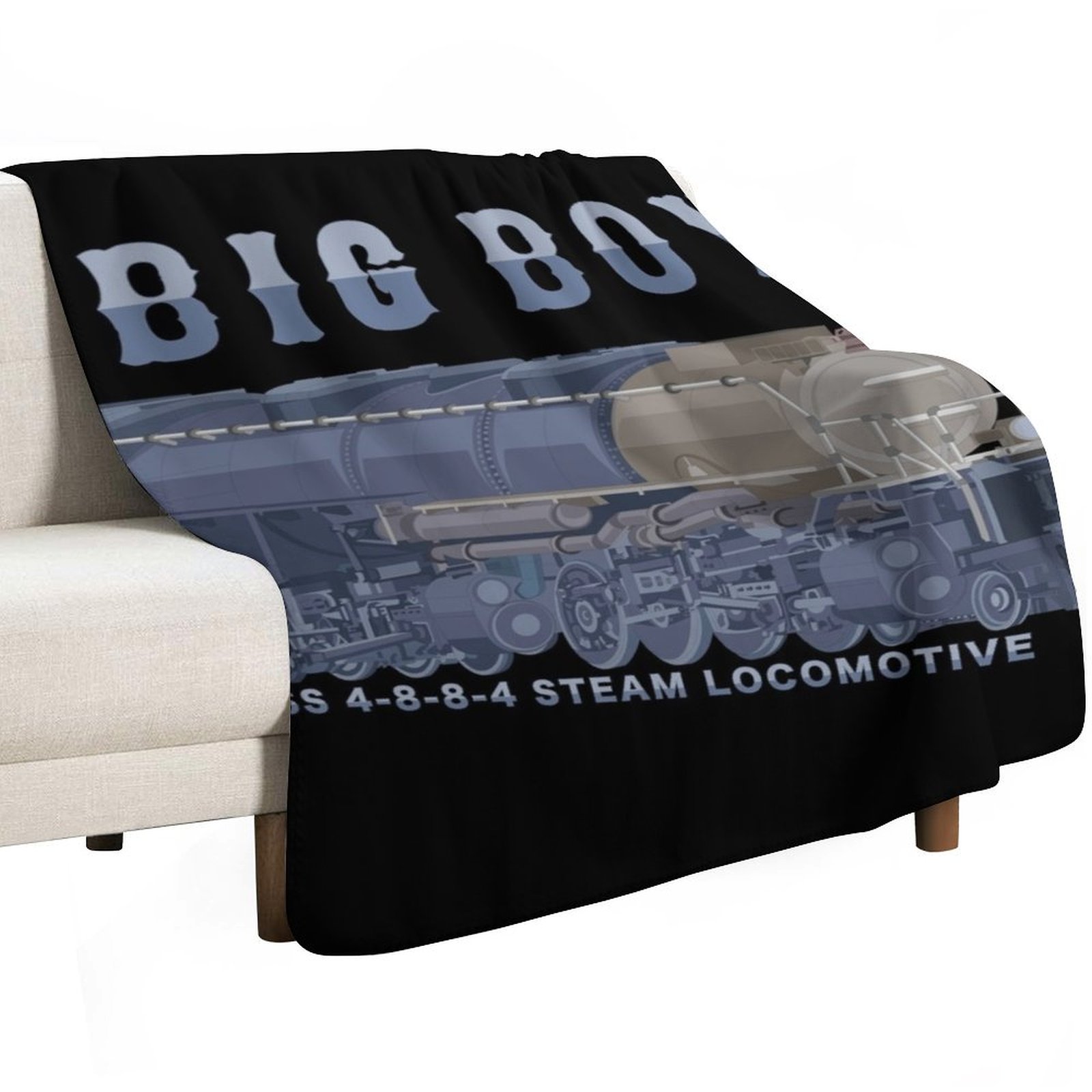 Big Boy Steam Train 4000 Class - 3D Printing Diagram reseña y precio
