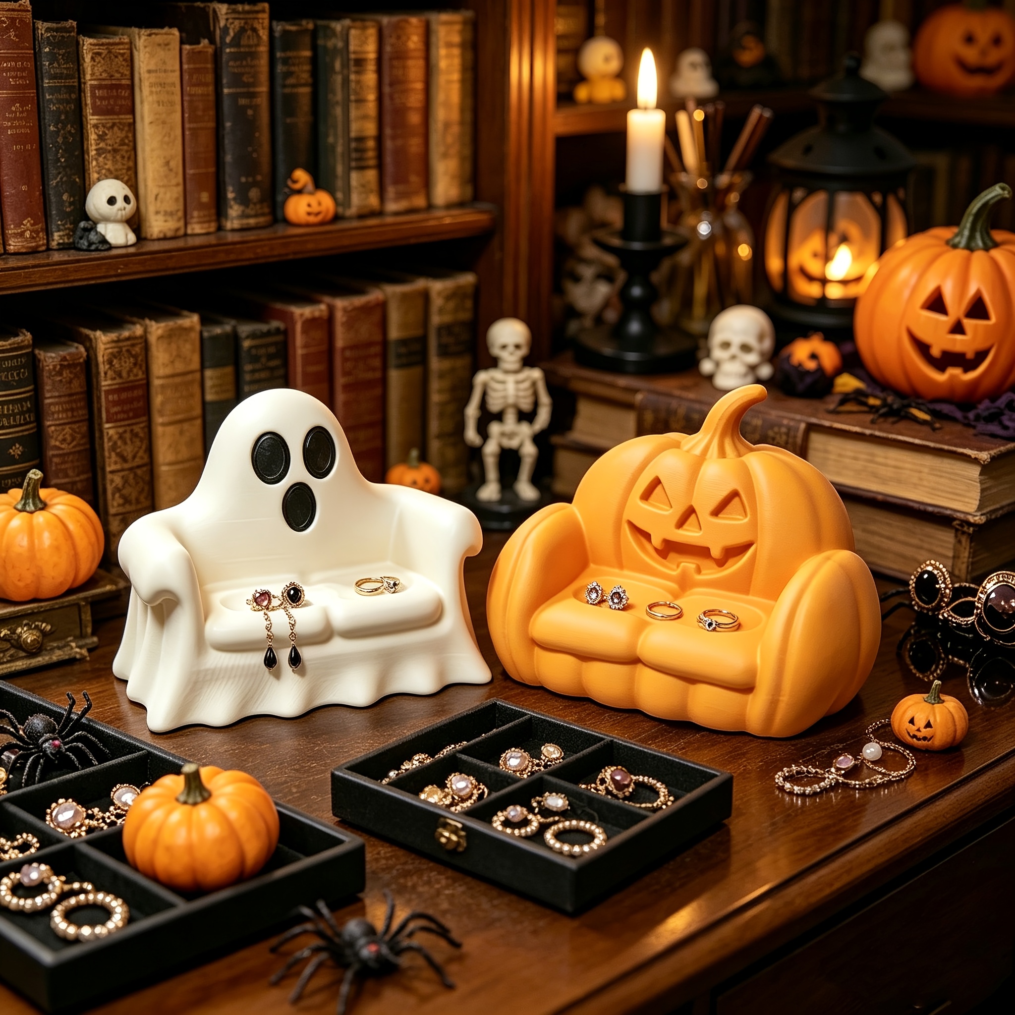 1-Piece Ghost Pumpkin-Shaped S - 3D Printing Ghosting reseña y precio