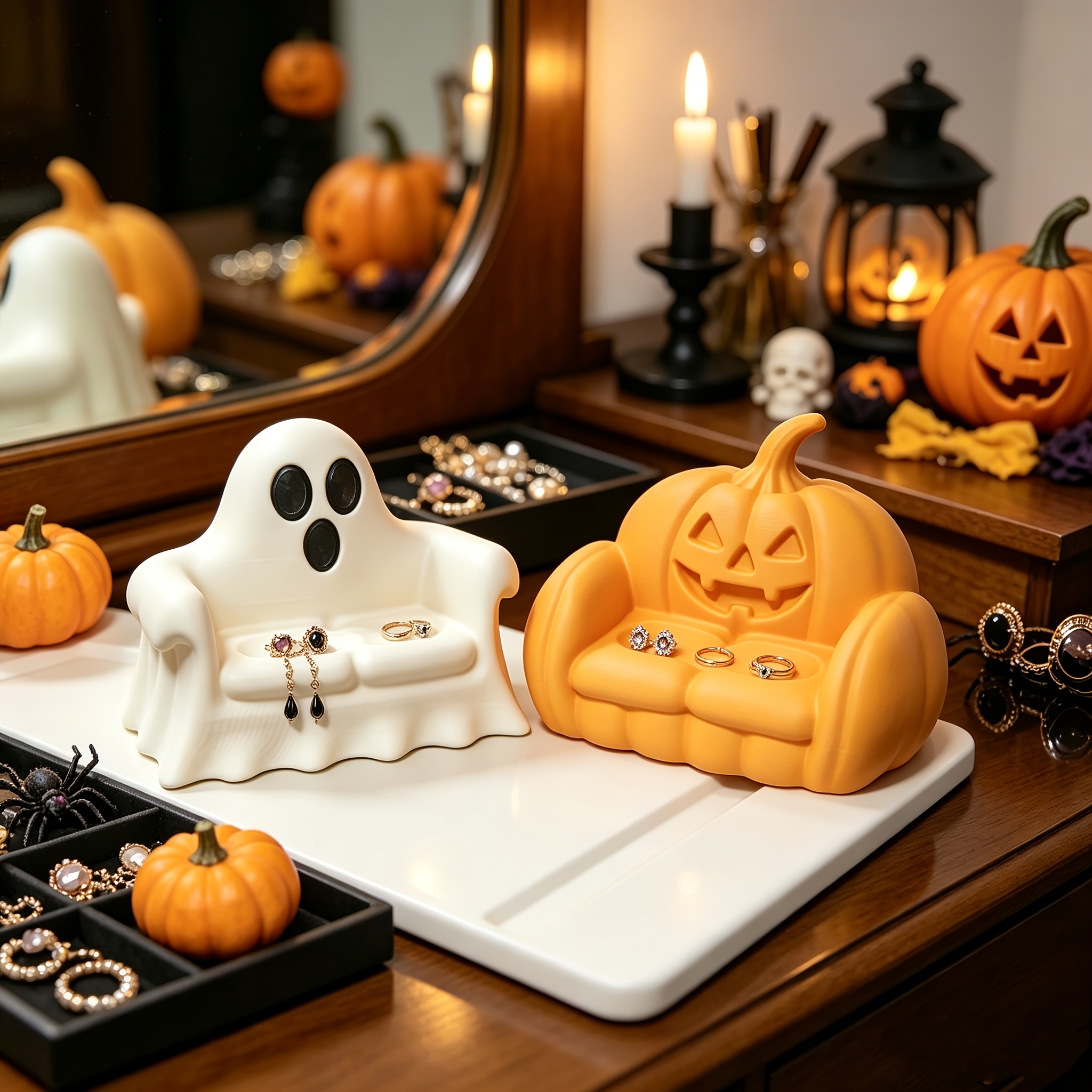 1-Piece Ghost Pumpkin-Shaped S - 3D Printing Ghosting reseña y precio