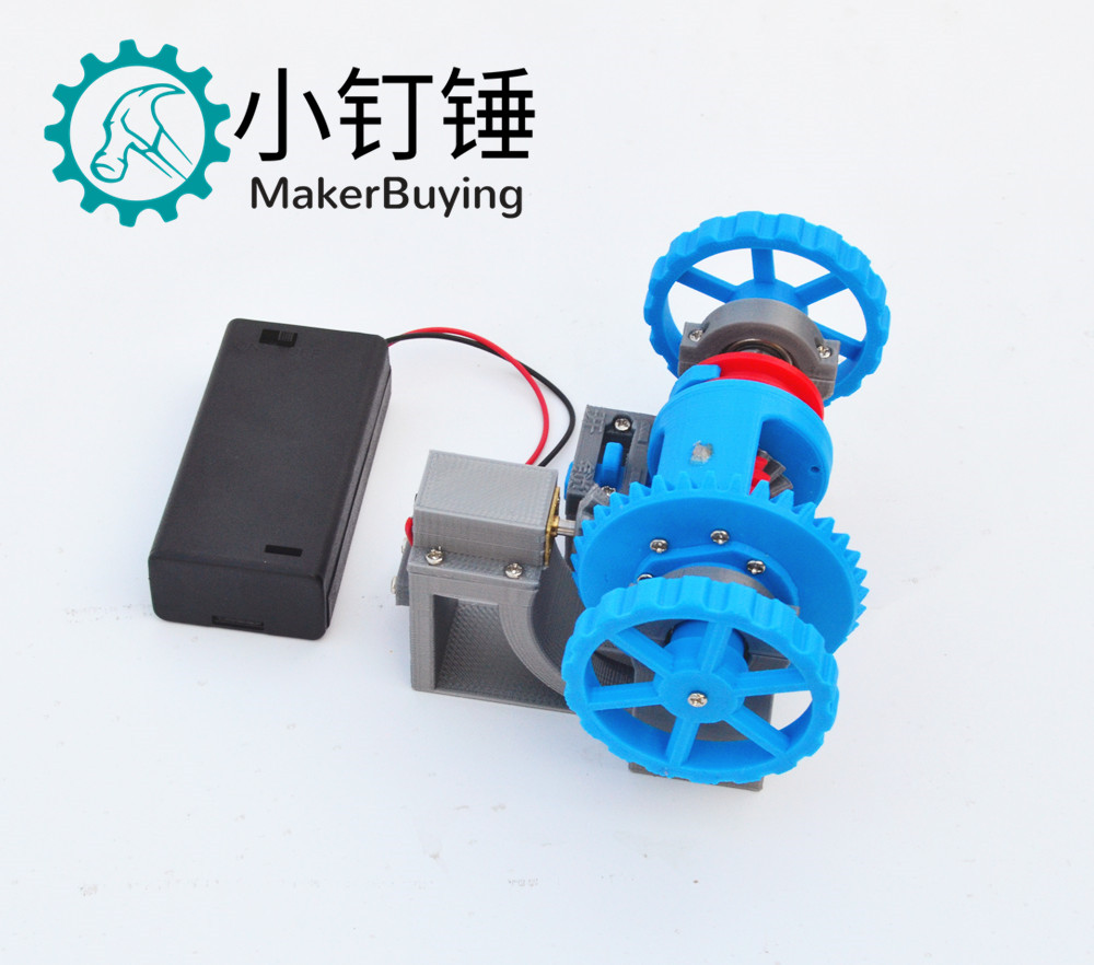 3D18 automobile differential g - 3D Printing Diecast Cars reseña y precio