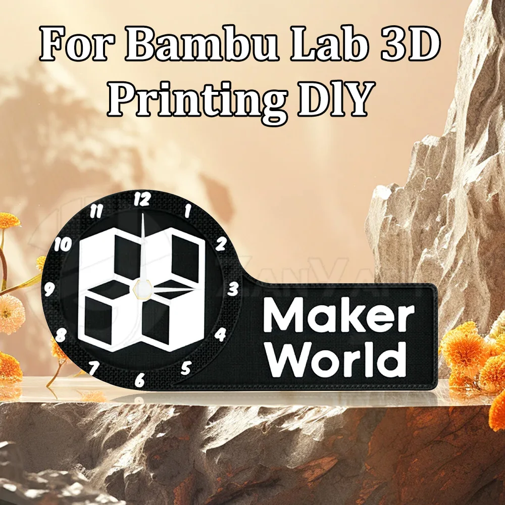 For Bambu Lab Clock MH011 Make - 3D Printing Maker reseña y precio