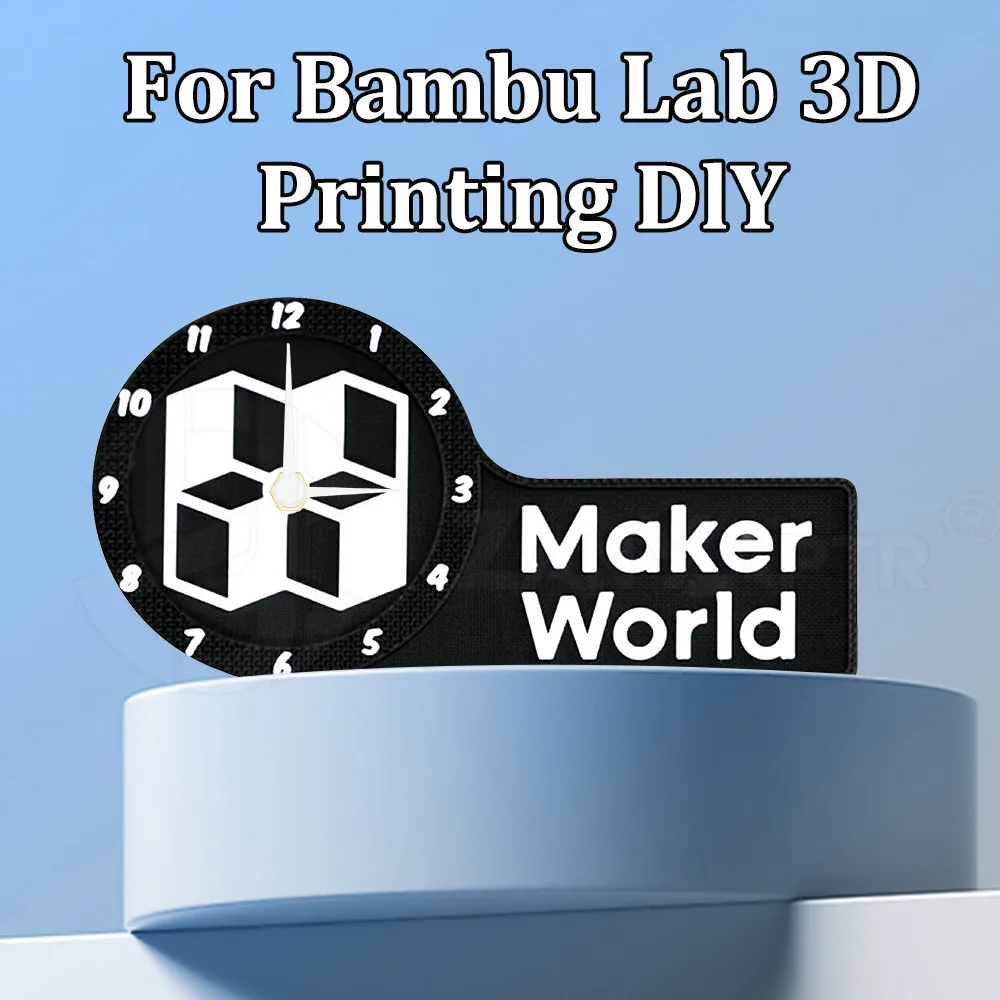 For Bambu Lab Clock MH011 Make - 3D Printing Maker reseña y precio