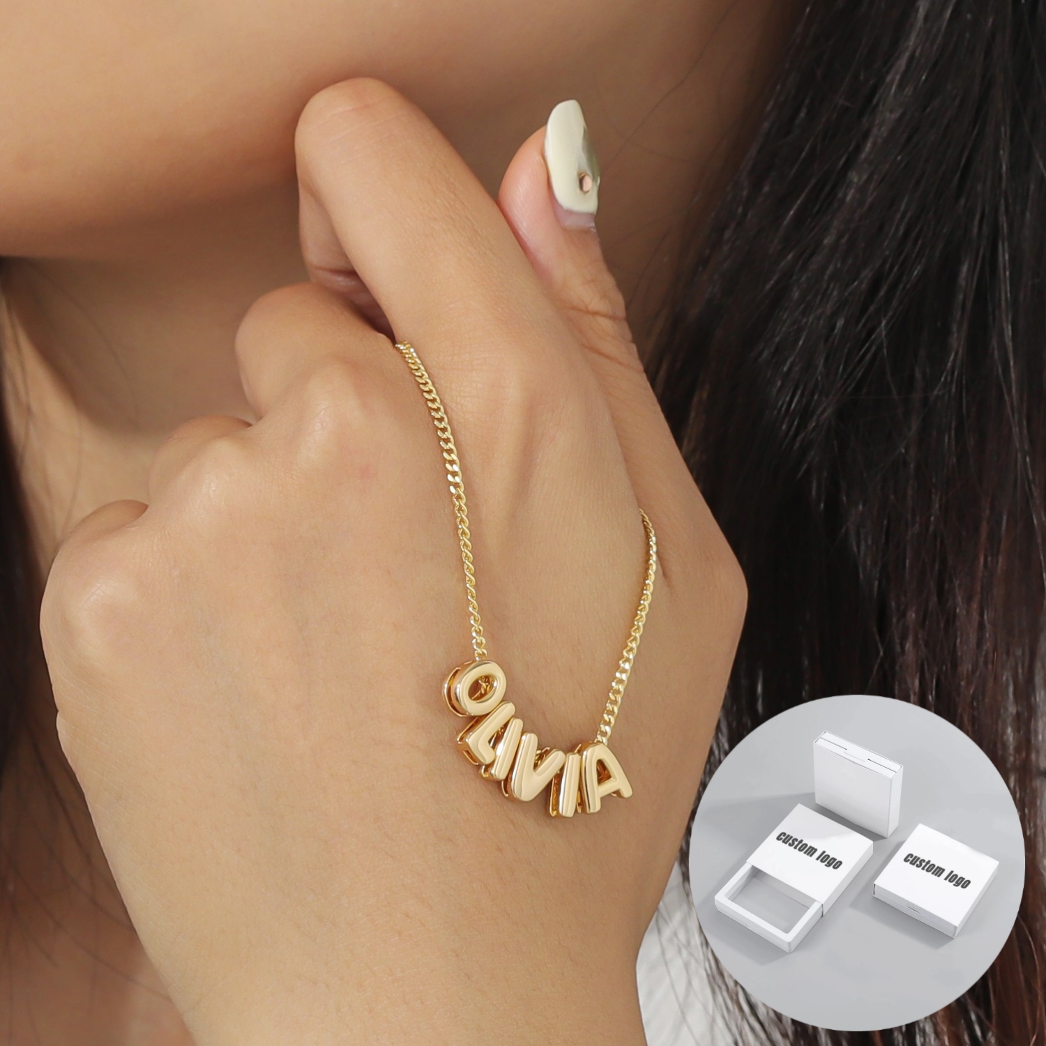 MYDIY Personalized Puff Name N - 3D Printing Gold reseña y precio