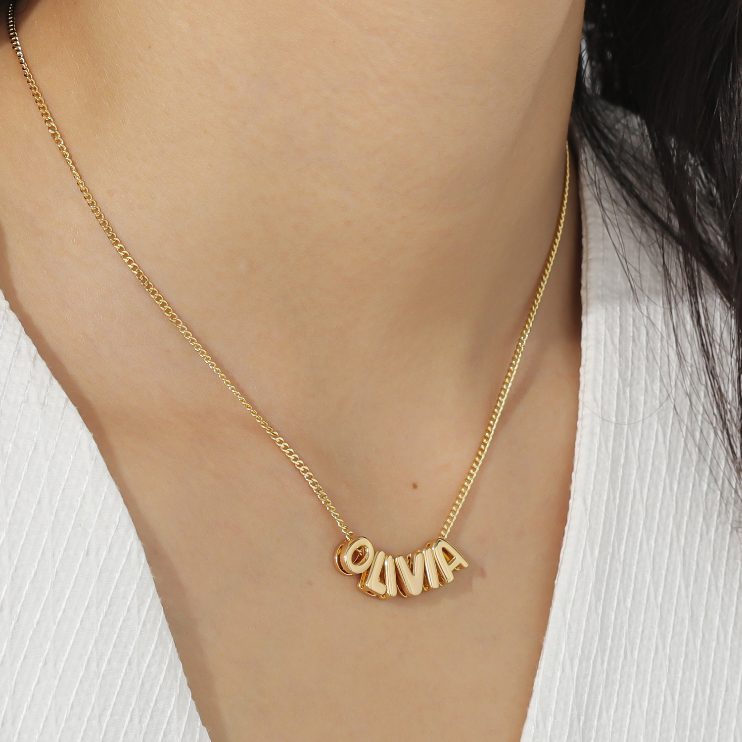 MYDIY Personalized Puff Name N - 3D Printing Gold reseña y precio