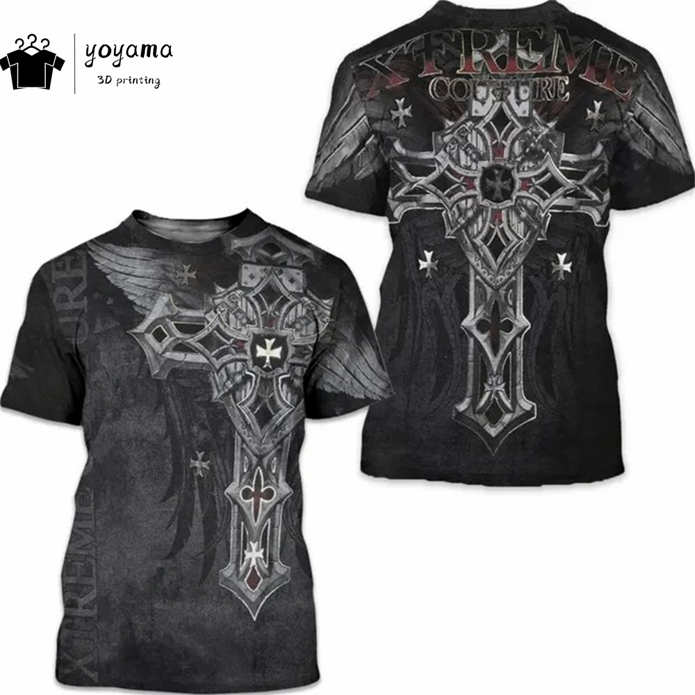 Vintage Cross Skull Men's Clot - 3D Printing Ghosting reseña y precio