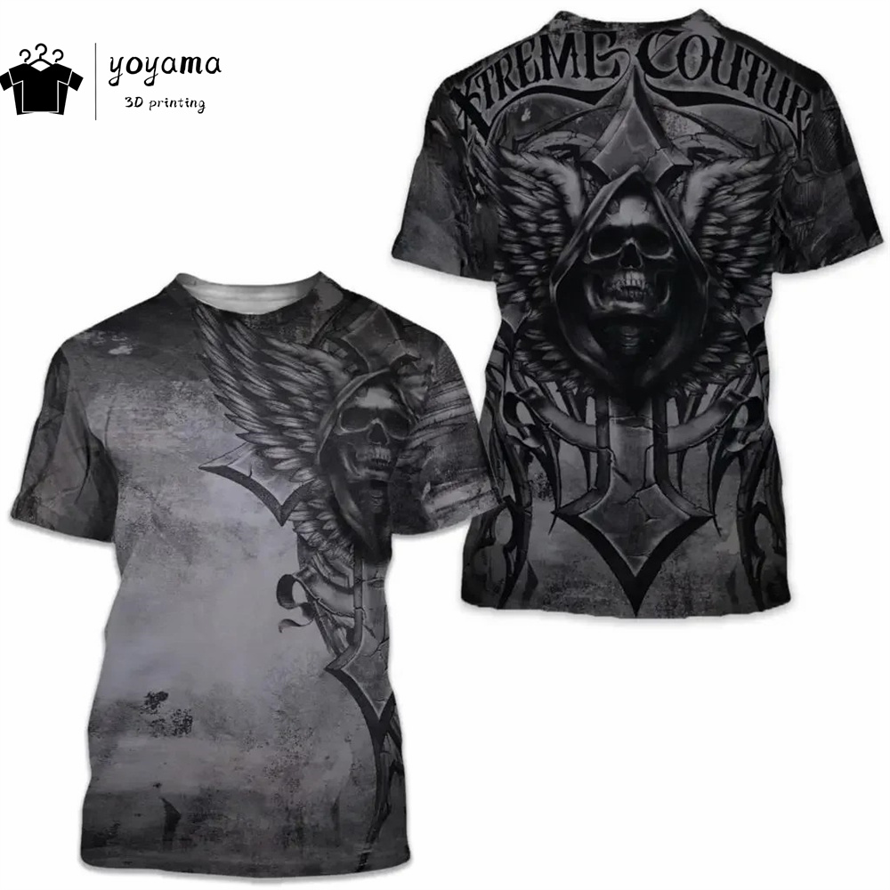 Vintage Cross Skull Men's Clot - 3D Printing Ghosting reseña y precio