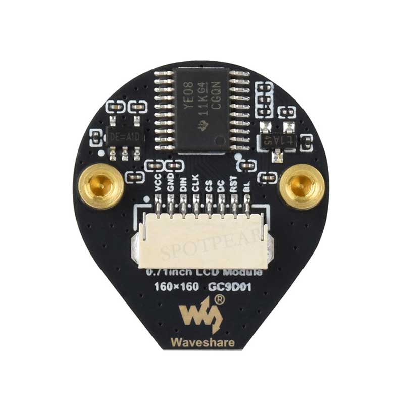 Waveshare 0.71inch Double Eye  - Raspberry Pi 3D Print reseña y precio