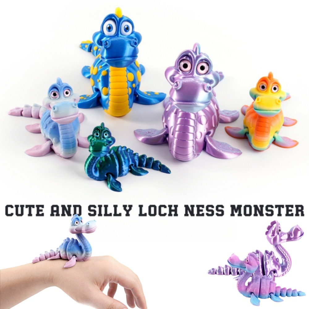 3D Printed Loch Ness Figures T - 3D Printing Ultem reseña y precio