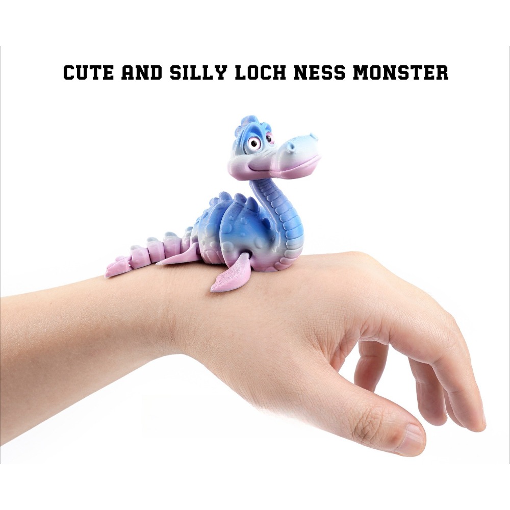 3D Printed Loch Ness Figures T - 3D Printing Ultem reseña y precio