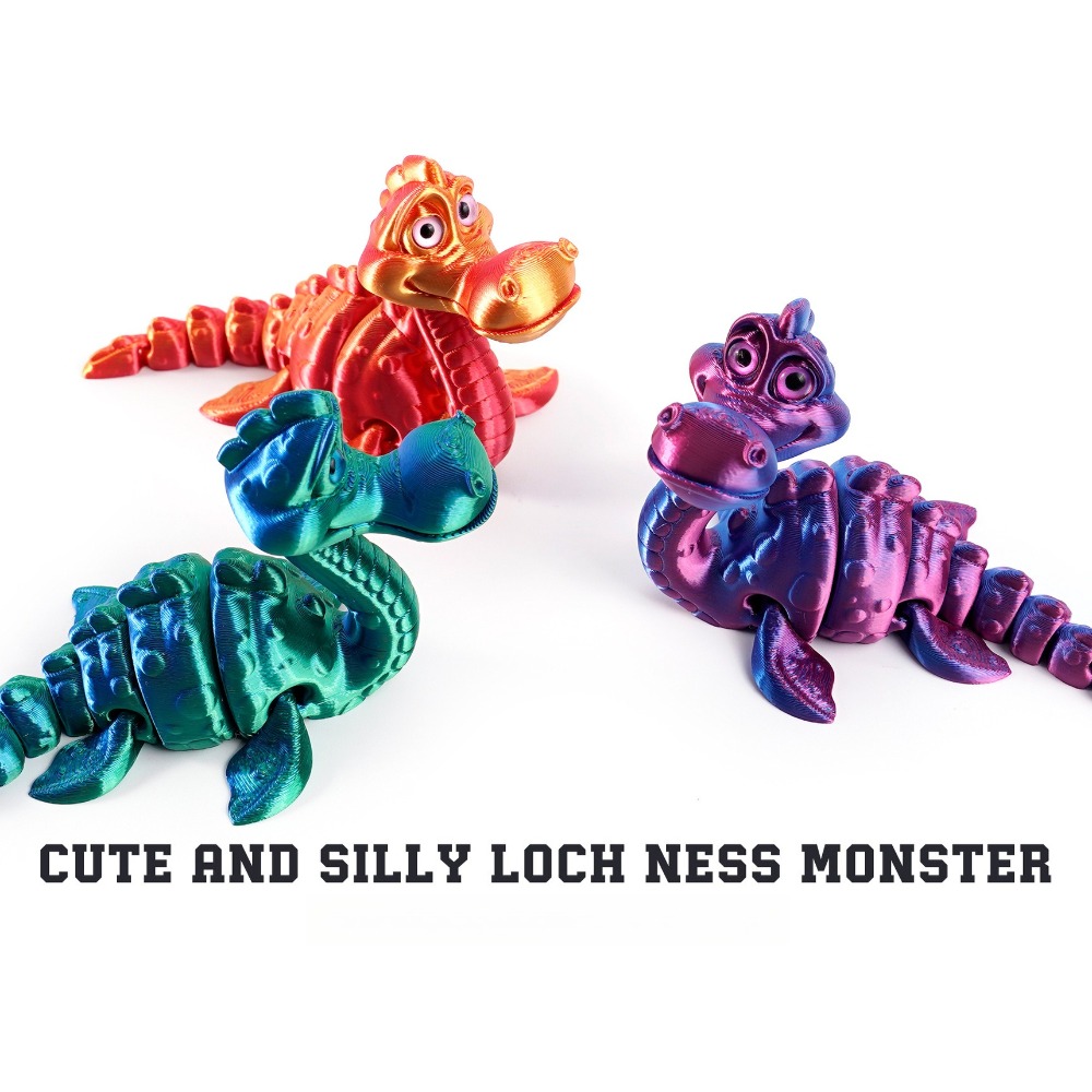 3D Printed Loch Ness Figures T - 3D Printing Ultem reseña y precio