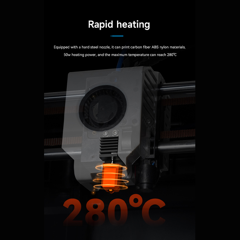 Hotend For Qidi X plus 3 / X m - Nozzle 0.4Mm Hardened reseña y precio