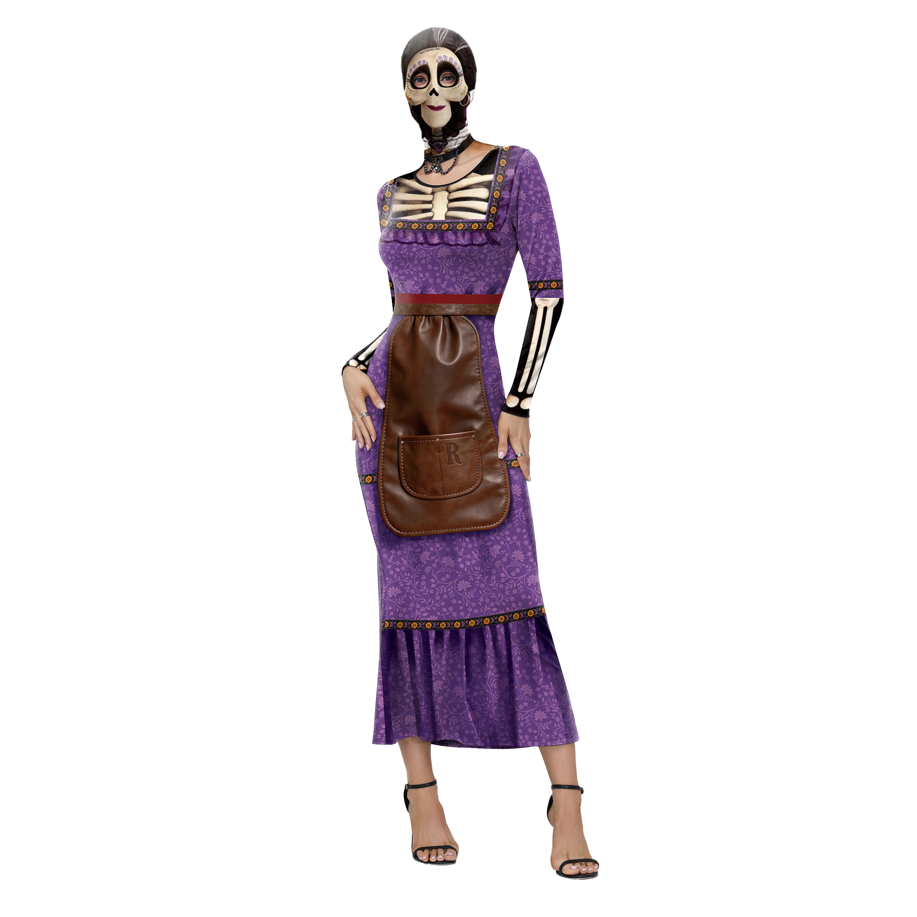 Imelda Dress Day of The Dead C - 3D Printing Ghosting reseña y precio