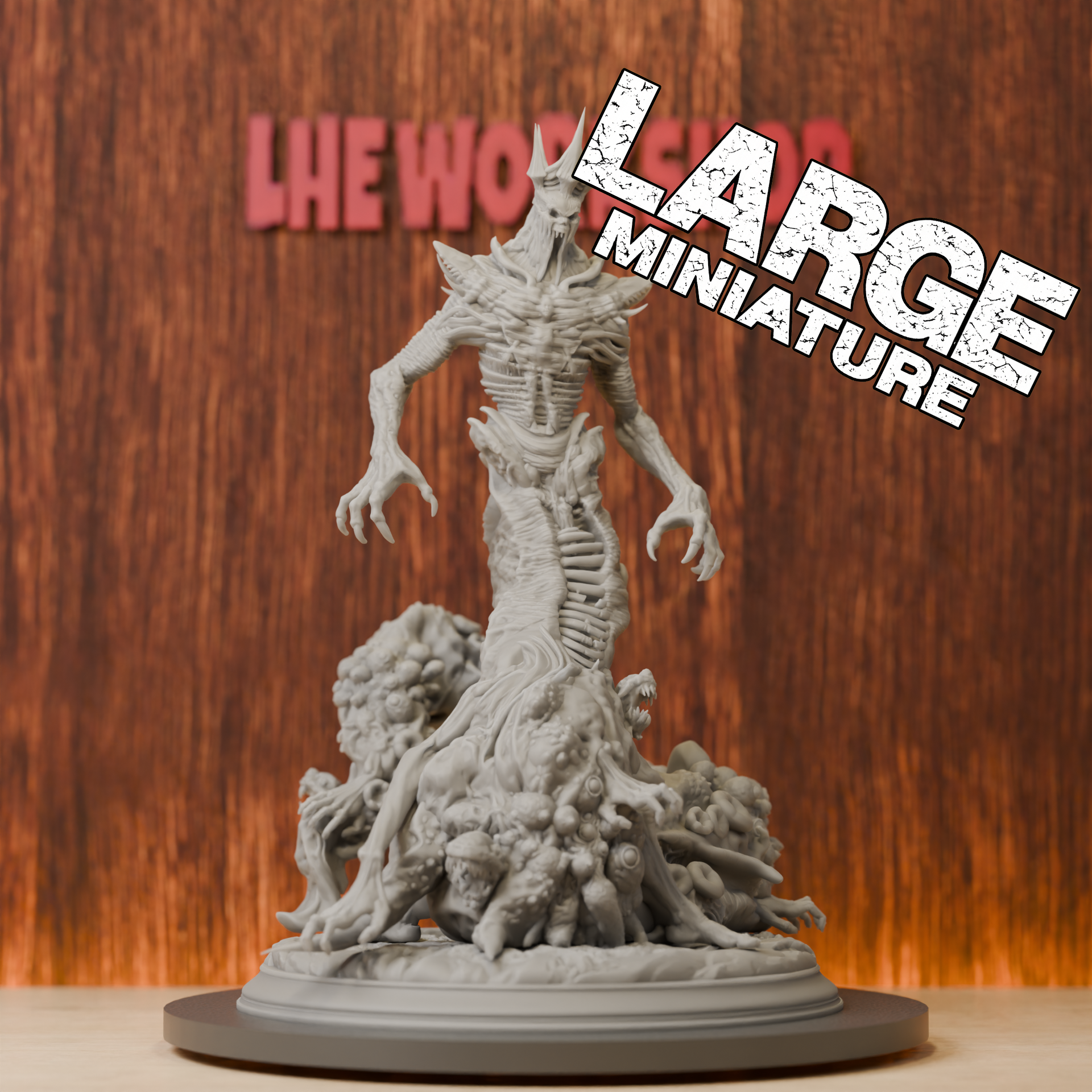 Twisted Flesh Undead Monster B - 3D Printing Ultem reseña y precio