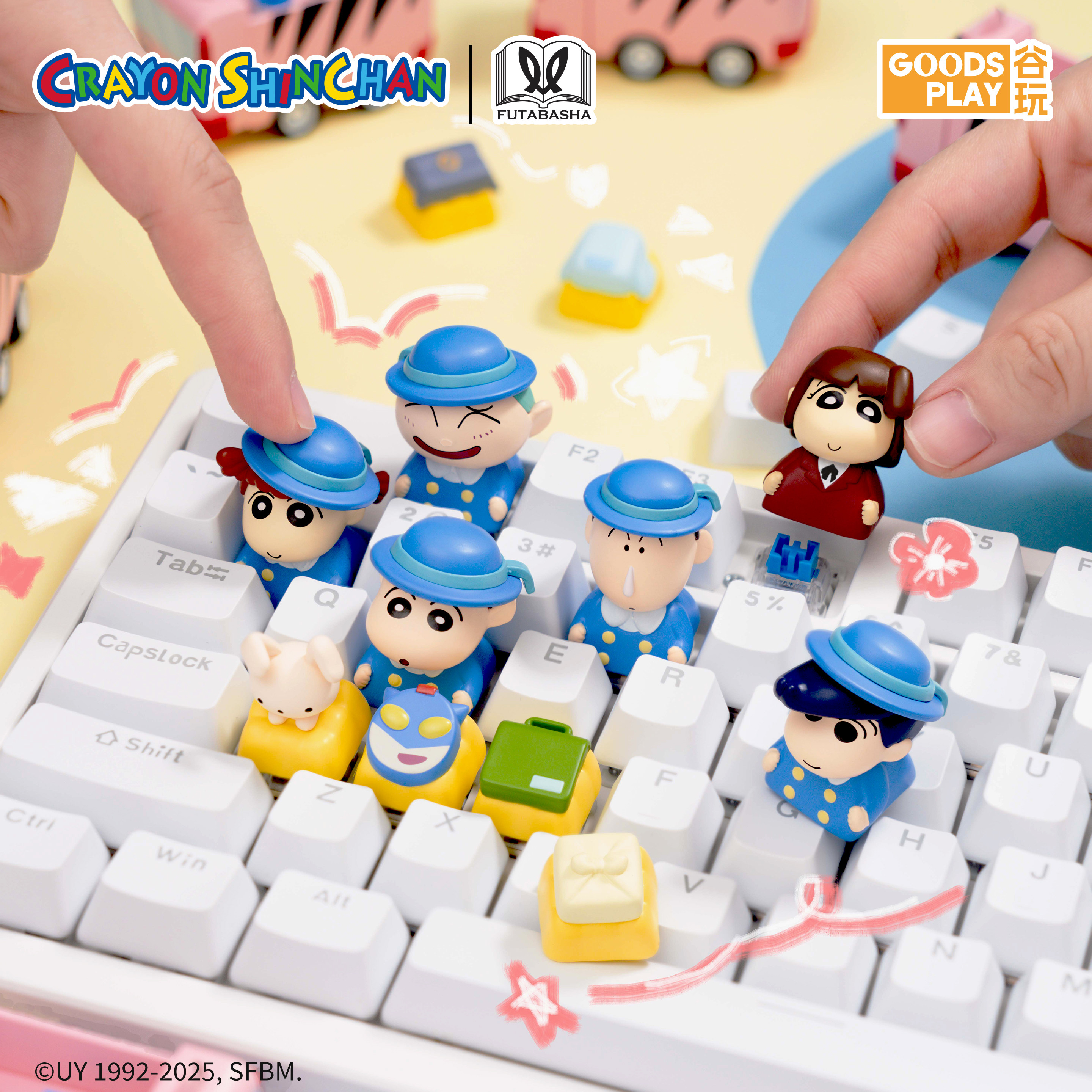 Crayon Shin-Chan 3D Keycap Ser - 3D Printing Keyboard reseña y precio